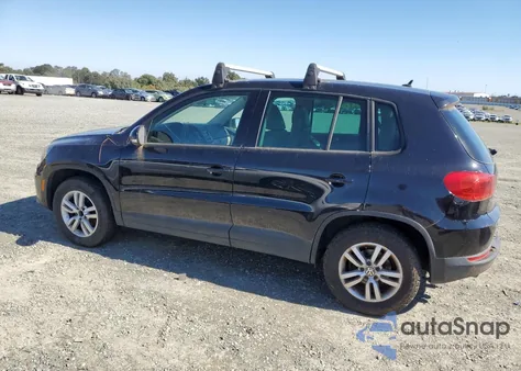 2012 Volkswagen Tiguan S from USA, damaged, VIN WVGAV7AX8CW580556